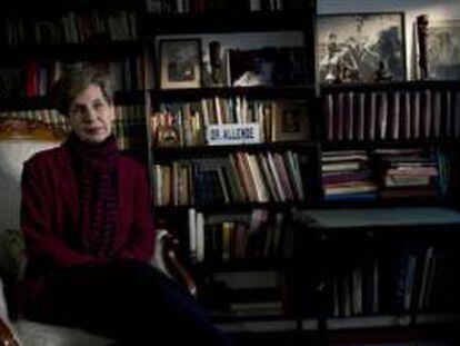 Isabel Allende, durante una entrevista en agosto de 2013. 