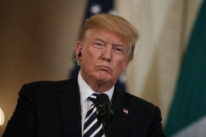 El presidente de Estados Unidos, Donald Trump.