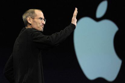 Steve Jobs durante su última aparición pública, el pasado mes de juno, durante la presentación de iCloud.