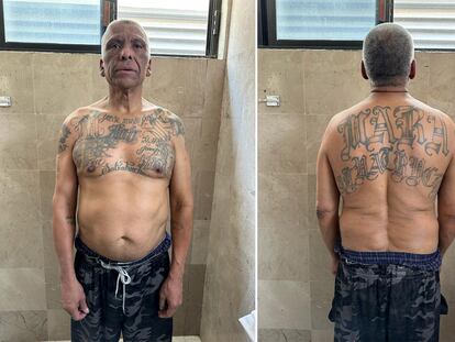 José Wilfredo Ayala, alias 'El Indio de Hollywood', tras su arresto en Ciudad de México, el 17 de abril en Ciudad de México.