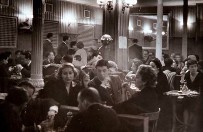 El café Gijón, en Madrid, en una imagen de archivo sin datar.