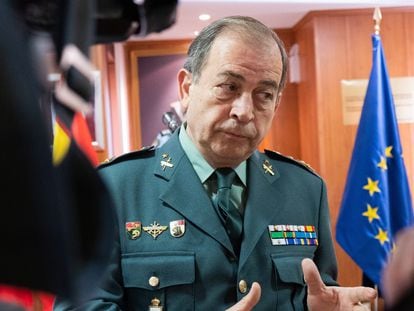 El general de la Guardia Civil Francisco Espinosa, presunto cabecilla de la trama desmantelada en el 'caso Mediador', en una imagen de 2020.