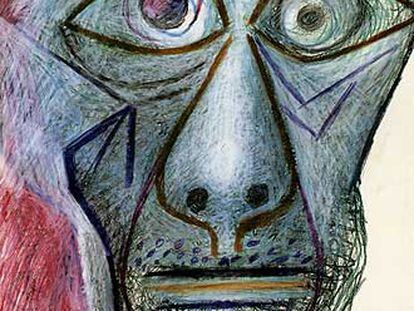 'Autorretrato' (1972), de Picasso.