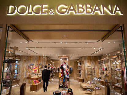 Una tienda de Dolce&Gabbana en Beijing, China, el pasado noviembre. 