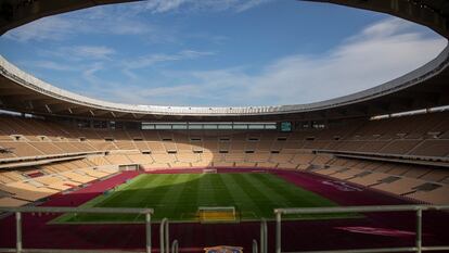 Imagen del Estadio de la Cartuja (en Sevilla), la sede de la final de Copa.