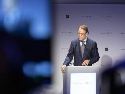 Jens Weidmann, presidente del Bundesbank, en una imagen de archivo. 