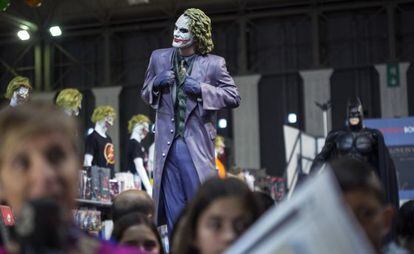 El mític Joker, en un dels espais del Saló del Còmic.