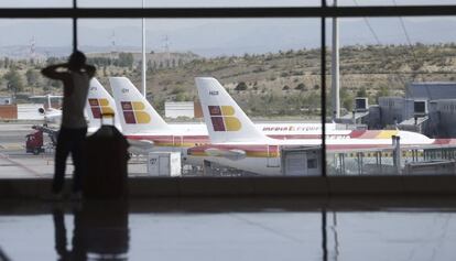 Vista de la T-4 del aeropuerto Adolfo Suárez Madrid-Barajas