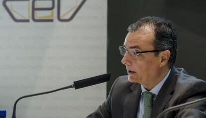 Salvador Navarro, presidente de la Confederación Empresarial Valenciana (CEV).