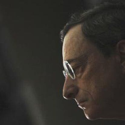 El mercado español se encomienda a Mario Draghi