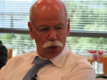 Dieter Zetsche, presidente de Daimler