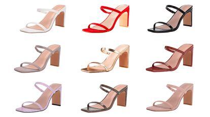 Tipos de discount sandalias de tacon