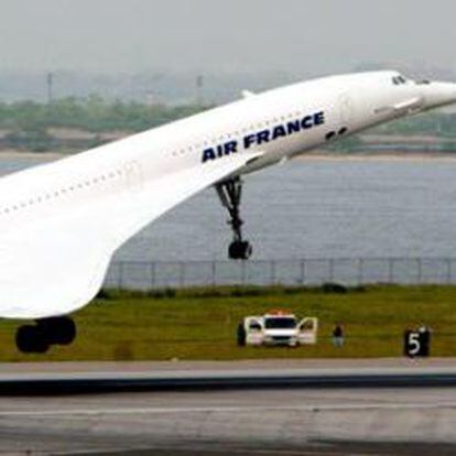 Imagen de un Concorde de Air France