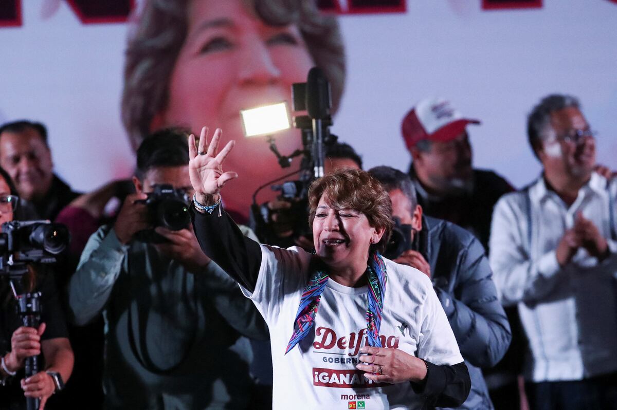 Elecciones México 2023: Mariachis, épica (y algunos abucheos) por la victoria de Delfina Gómez |  elecciones mexicanas 2023