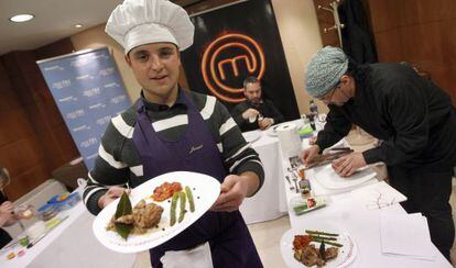 Primer casting en Madrid para el concurso de TVE &quot;Master Chef&quot;.