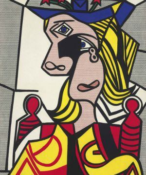 'Mujer con Sombrero Floreado', de Roy Lichtenstein.