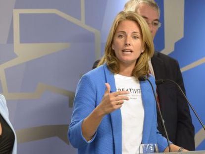 La ya ex presidenta del PP de Euskadi, Arantza Quiroga.