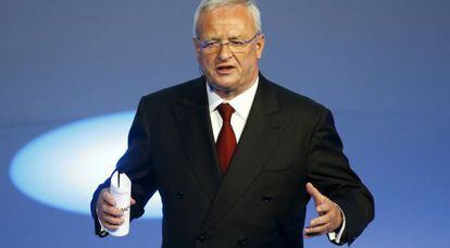 El ex presidente de Volkswagen, Martin Winterkorn, el pasado septiembre.