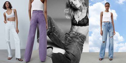 Los jeans virales de Zara están disponibles en varios acabados y colores y han sido prenda estrella durante varias temporadas.