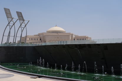 El nuevo edificio del Parlamento egipcio. La nueva capital concentrará los centros de poder del Estado, agrupados en distritos temáticos: Gobierno, cultura, negocios, deporte...