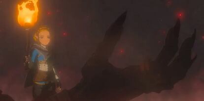 Princess Zelda, in another of the images shown from the long-awaited sequel.