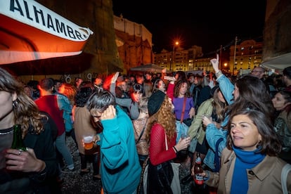 Otro momento de las fiestas de Jarana Club, en La Peña Trinitaria, el 12 de noviembre de 2022.