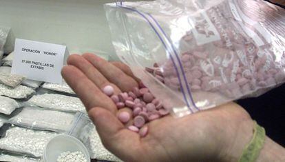 Parte de la droga incautada en la Operación Honor.