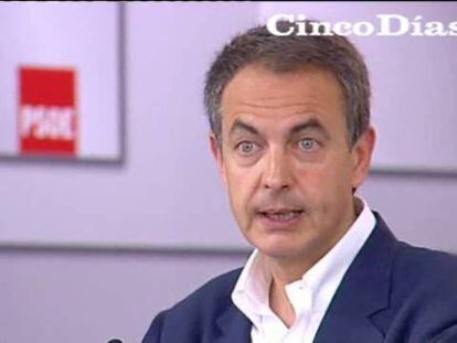 Zapatero: "Rubalcaba puede ganar las elecciones en 10 meses"