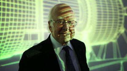 Peter Higgs, en una imagen tomada en Londres en 2013.