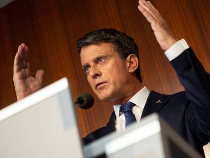 Manuel Valls, ex-primer ministre francès i regidor de l'Ajuntament de Barcelona.