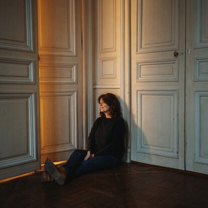 Maylis de Kerangal, en la sede de la editorial Gallimard en París.