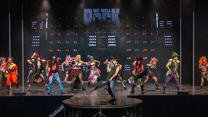 Escena del musical We Will Rock You en Madrid