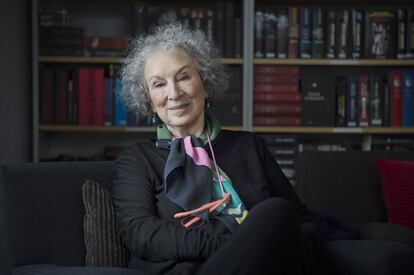 Margaret Atwood, en un retrato de 2015.