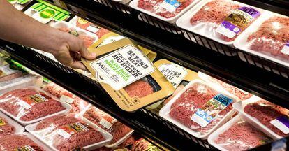 Productos de The Beyond Meat en un supermercado de EE UU.