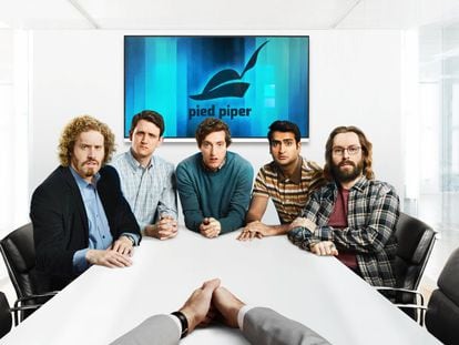 Cartel de la tercera temporada de 'Silicon Valley'.