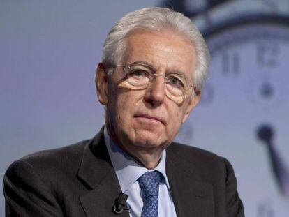 Monti, el domingo en un programa de la RAI.