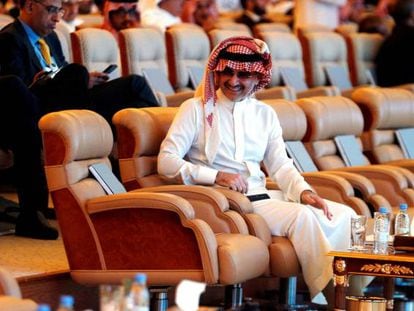 El príncipe saudí Alwaleed bin Talal.