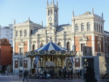 La plaza central de Valladolid.