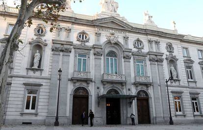 Façana del Tribunal Suprem, a Madrid.