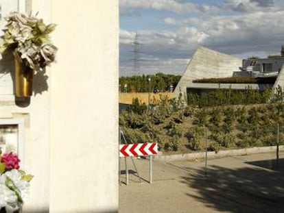 El nuevo crematorio, en el Cementerio Sur de Carabanchel.