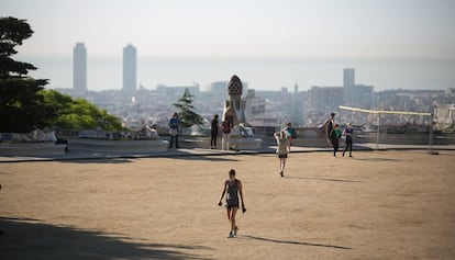 El Park Güell de Barcelona, el passat mes de maig.