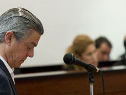 Juan Carlos Ju&aacute;rez, durante una vista en la Audiencia.