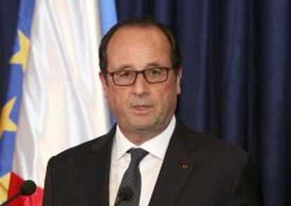 Fran&ccedil;ois Hollande, presidente de la Rep&uacute;blica francesa.