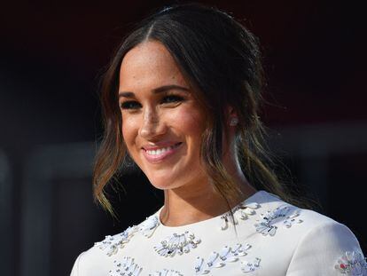 Meghan Markle, duquesa de Sussex, durante el 2021 Global Citizen Live Festival en Nueva York.