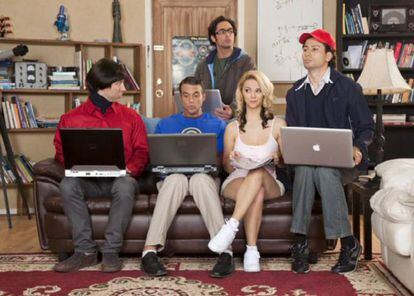 Imagen de la parodia XXX de 'The Big Bang Theory'.
