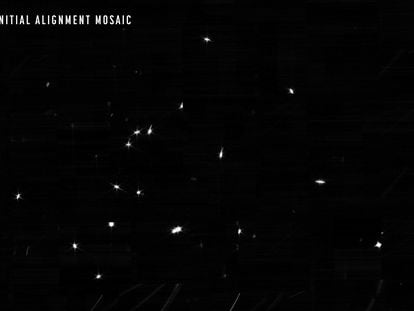Imagen tomada por el telescopio 'James Webb' y obtenida por la NASA el 11 de febrero. Se trata de un mosaico creado al apuntar hacia una estrella aislada y brillante en la Osa Mayor.