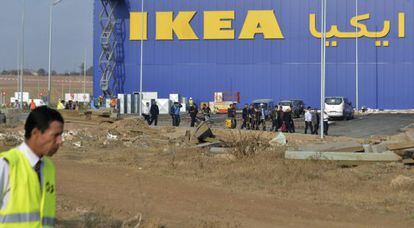 Vista general de la nueva tienda Ikea en Casablanca (Marruecos), el 1 de octubre de 2014. 