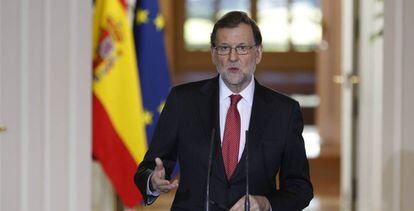 El presidente del Gobierno de España, Mariano Rajoy.