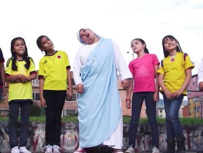 Videoclip de 'Demos el primer paso', de la banda Músicos Católicos Unidos de Colombia.