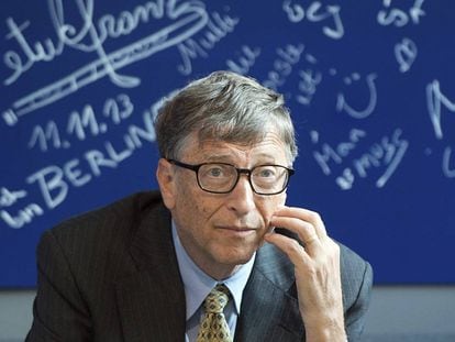 El multimillonario Bill Gates en un evento de la fundaci&oacute;n Bill y Melinda Gates en Alemania. 